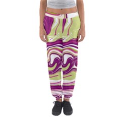 Vector Vivid Marble Pattern 5 Women s Jogger Sweatpants by goljakoff