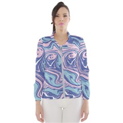 Vector Vivid Marble Pattern 10 Women s Windbreaker by goljakoff