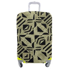 Linear Geometric Print Pattern Mosaic 2 Luggage Cover (medium) by dflcprintsclothing