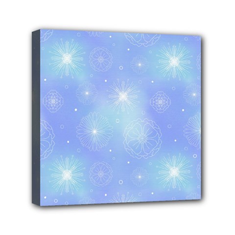 Heavenly Flowers Mini Canvas 6  X 6  (stretched) by SychEva