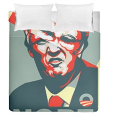 Trump Nope Duvet Cover Double Side (queen Size) by goljakoff