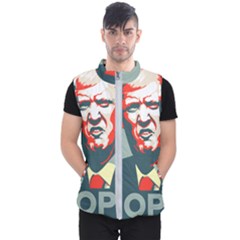 Trump Nope Men s Puffer Vest by goljakoff