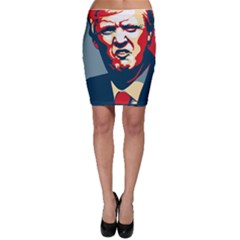 Trump2 Bodycon Skirt by goljakoff