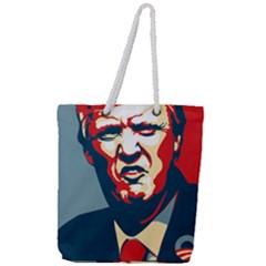 Trump2 Full Print Rope Handle Tote (large) by goljakoff