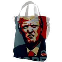 Trump2 Canvas Messenger Bag by goljakoff