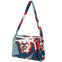 Trump2 Front Pocket Crossbody Bag by goljakoff