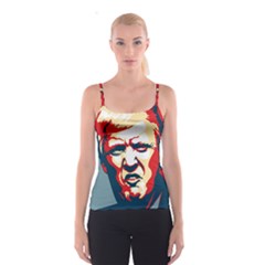 Trump Pop Art Spaghetti Strap Top by goljakoff