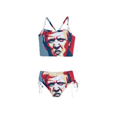 Trump Pop Art Girls  Tankini Swimsuit by goljakoff