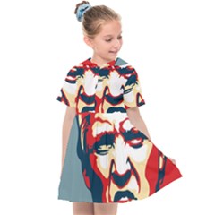 Trump Pop Art Kids  Sailor Dress by goljakoff