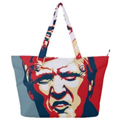 Trump Pop Art Full Print Shoulder Bag by goljakoff
