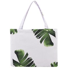 Green Banana Leaves Mini Tote Bag by goljakoff