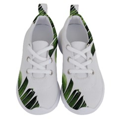 Green Banana Leaves Running Shoes by goljakoff