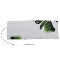 Green Banana Leaves Roll Up Canvas Pencil Holder (s) by goljakoff