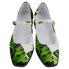 Banana Leaves Women s Mary Jane Shoes by goljakoff