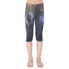 Mystic Moon Collection Kids  Capri Leggings  by HoneySuckleDesign