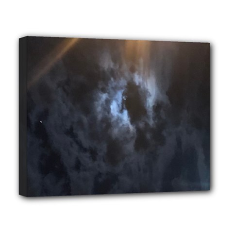Mystic Moon Collection Deluxe Canvas 20  X 16  (stretched) by HoneySuckleDesign