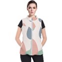 Abstract shapes  Women s Puffer Vest View1