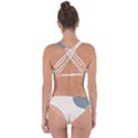 Abstract shapes  Criss Cross Bikini Set View2