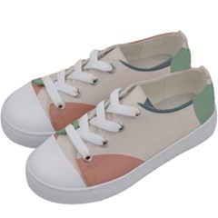 Abstract Shapes  Kids  Low Top Canvas Sneakers by Sobalvarro