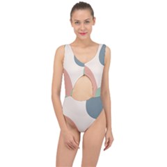 Abstract Shapes  Center Cut Out Swimsuit by Sobalvarro