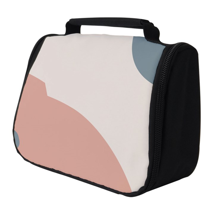 Abstract shapes  Full Print Travel Pouch (Small)