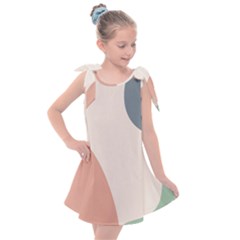 Abstract Shapes  Kids  Tie Up Tunic Dress by Sobalvarro