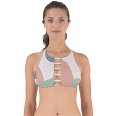 Abstract Shapes  Perfectly Cut Out Bikini Top by Sobalvarro