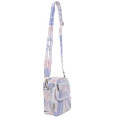 Marble Stains  Shoulder Strap Belt Bag by Sobalvarro