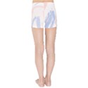 Marble stains  Kids  Sports Shorts View2
