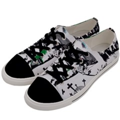 Skater-underground Men s Low Top Canvas Sneakers by PollyParadise