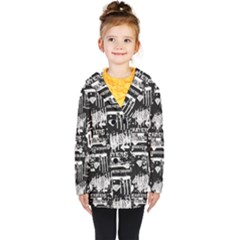 Skater-underground2 Kids  Double Breasted Button Coat by PollyParadise