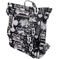 Skater-underground2 Buckle Up Backpack by PollyParadise