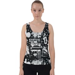 Skater-underground2 Velvet Tank Top