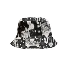 Skater-underground2 Inside Out Bucket Hat (kids) by PollyParadise