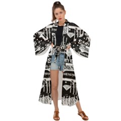 Skater-underground2 Maxi Kimono by PollyParadise