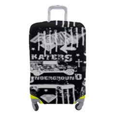 Skater-underground2 Luggage Cover (small) by PollyParadise