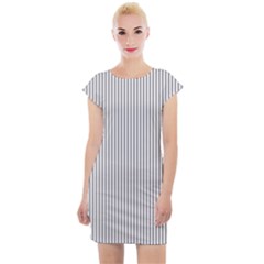 Zappwaits - Fine Cap Sleeve Bodycon Dress by zappwaits