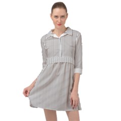 Zappwaits - Fine Mini Skater Shirt Dress by zappwaits