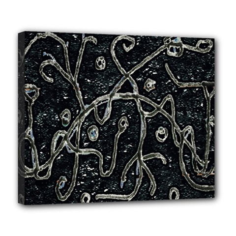 Abstract Surface Artwork Deluxe Canvas 24  X 20  (stretched) by dflcprintsclothing