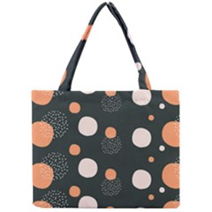 Black Peach White  Mini Tote Bag by Sobalvarro