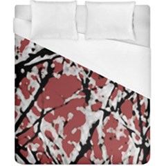 Vibrant Abstract Textured Artwork Print Duvet Cover (california King Size) by dflcprintsclothing