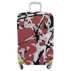 Vibrant Abstract Textured Artwork Print Luggage Cover (medium)