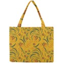 Folk floral pattern. Abstract flowers surface design. Seamless pattern Mini Tote Bag View1