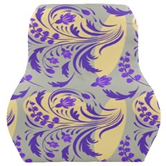 Folk floral pattern. Abstract flowers surface design. Seamless pattern Car Seat Back Cushion 