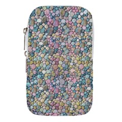 Multicolored Watercolor Stones Waist Pouch (small)