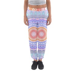 Pretty Pastel Boho Hippie Mandala Women s Jogger Sweatpants