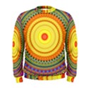 Neon Calliope Kaleidoscope Mandala Men s Sweatshirt View1