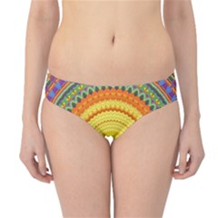 Neon Calliope Kaleidoscope Mandala Hipster Bikini Bottoms