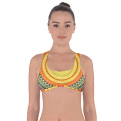 Neon Calliope Kaleidoscope Mandala Got No Strings Sports Bra by CrypticFragmentsDesign