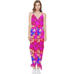 Newdesign Sleeveless Tie Ankle Jumpsuit by LW41021